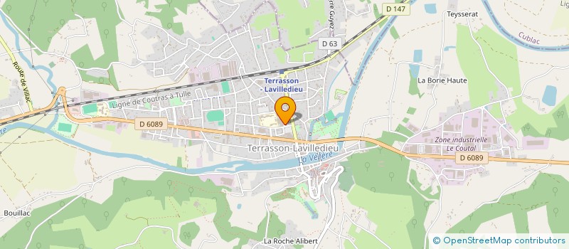 localisation de l'entreprise MONSIEUR SWANN DELLA VEDOVA  TERRASSON-LAVILLEDIEU