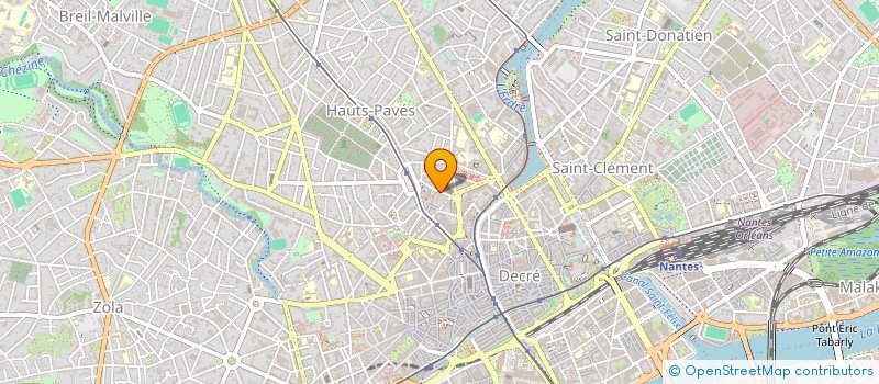 localisation de l'entreprise MONSIEUR SWANN DINDAINE BOSQUET  NANTES