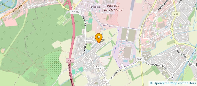 localisation de l'entreprise MONSIEUR SWANN DROUET  AUGNY