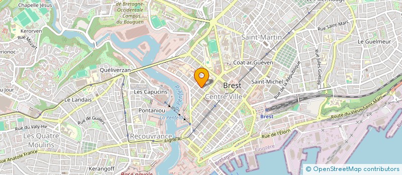localisation de l'entreprise MONSIEUR SWANN FRESNEAU à BREST