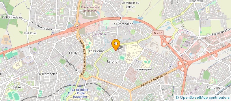 localisation de l'entreprise MONSIEUR SWANN HAYEWSKI  LA ROCHELLE