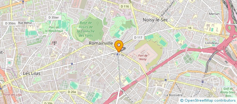 localisation de l'entreprise MONSIEUR SWANN LAVERDURE à ROMAINVILLE