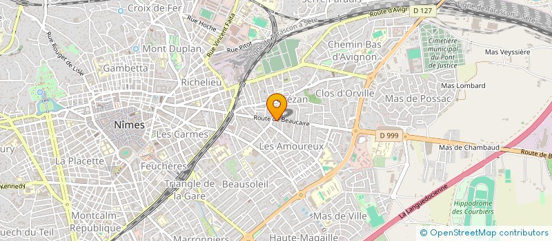 localisation de l'entreprise MONSIEUR SWANNY CHAREF-BENDAHA  NIMES