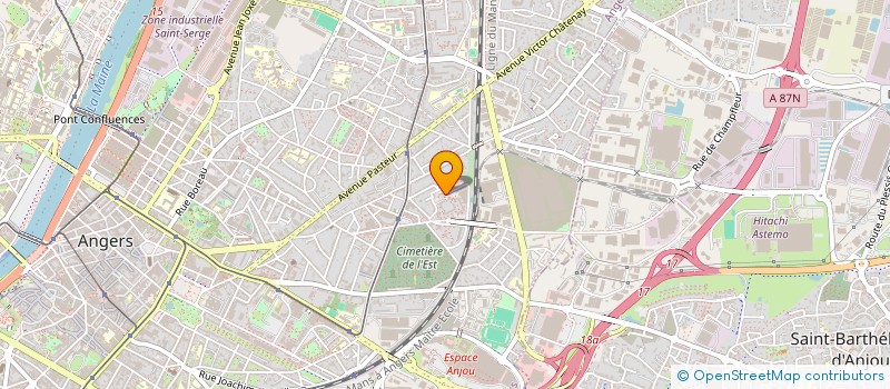 localisation de l'entreprise MONSIEUR SWAPPAN DAS à ANGERS