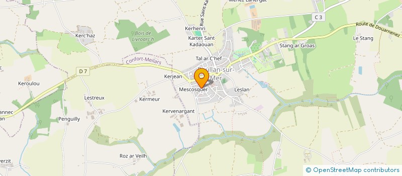 localisation de l'entreprise MONSIEUR SWEIN RALEC  POULLAN-SUR-MER