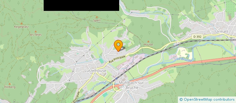 localisation de l'entreprise MONSIEUR SWEN BARET  LUTZELHOUSE