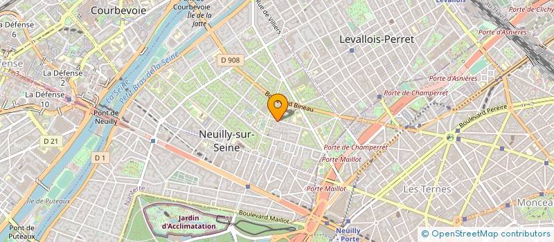 localisation de l'entreprise MONSIEUR SWITHIN LEMOIGNE à NEUILLY-SUR-SEINE