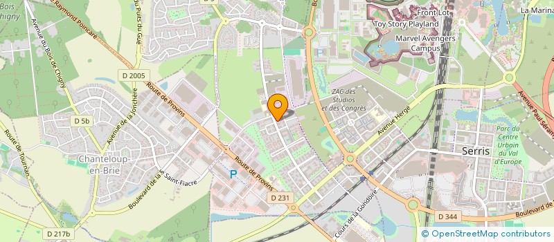 localisation de l'entreprise MONSIEUR SY HA DOK  BUSSY-SAINT-GEORGES