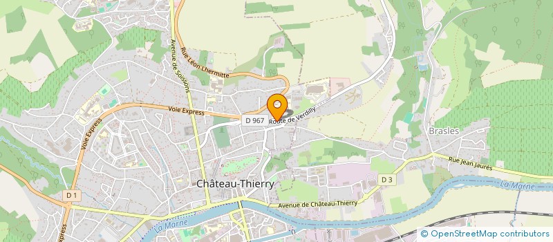 localisation de l'entreprise MONSIEUR SYADINE OTMANE à CHATEAU-THIERRY