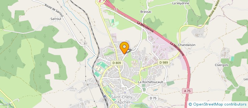 localisation de l'entreprise MONSIEUR SYDI BALDE  BLAVIGNAC