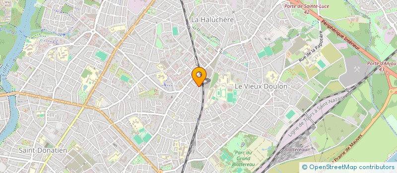localisation de l'entreprise MONSIEUR SYDNEY AJINCA à NANTES