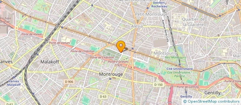 localisation de l'entreprise MONSIEUR SYDNEY CESAIRE-VALERY  PARIS