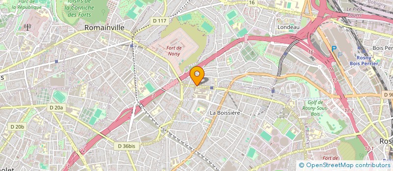 localisation de l'entreprise MONSIEUR SYDNEY DEOMEGNE NONO à NOISY-LE-SEC