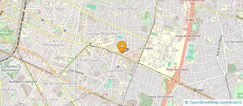 localisation de l'entreprise MONSIEUR SYDNEY ELANCRY à LYON