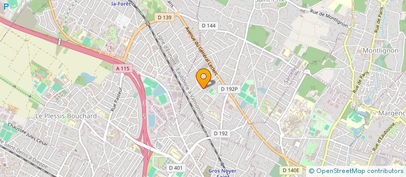 localisation de l'entreprise MONSIEUR SYDNEY HANOUFA à SAINT-PRIX