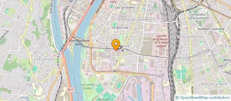 localisation de l'entreprise MONSIEUR SYDNEY JIGUET  LYON