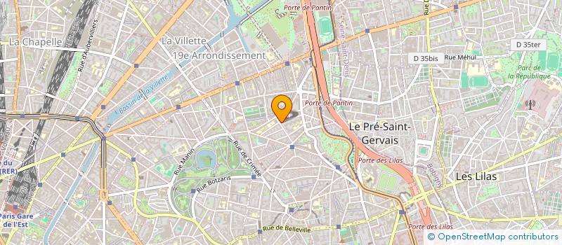 localisation de l'entreprise MONSIEUR SYDOU KAMARA  PARIS