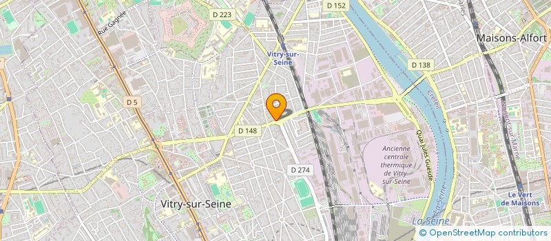 localisation de l'entreprise MONSIEUR SYED MOHAMED  VITRY-SUR-SEINE