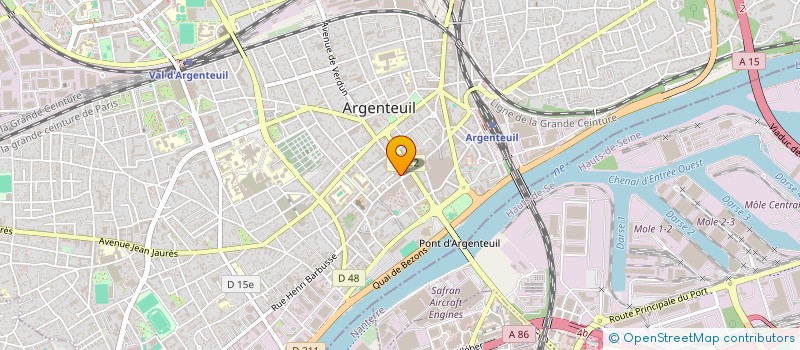 localisation de l'entreprise MONSIEUR SYED NAQVI  ARGENTEUIL