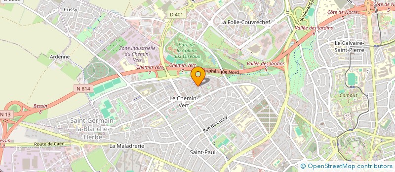 localisation de l'entreprise MONSIEUR SYED RAZA à CAEN