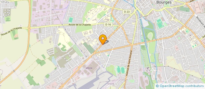 localisation de l'entreprise MONSIEUR SYED SADAT  BOURGES