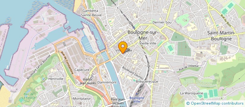 localisation de l'entreprise MONSIEUR SYED SYED ANAS  BOULOGNE-SUR-MER