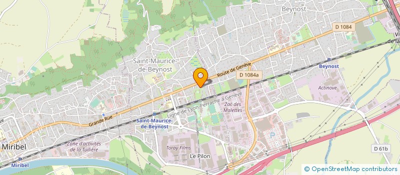 localisation de l'entreprise MONSIEUR SYLA BAJRAMI à SAINT-MAURICE-DE-BEYNOST