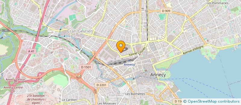 localisation de l'entreprise MONSIEUR SYLEJMAN GASHI  ANNECY
