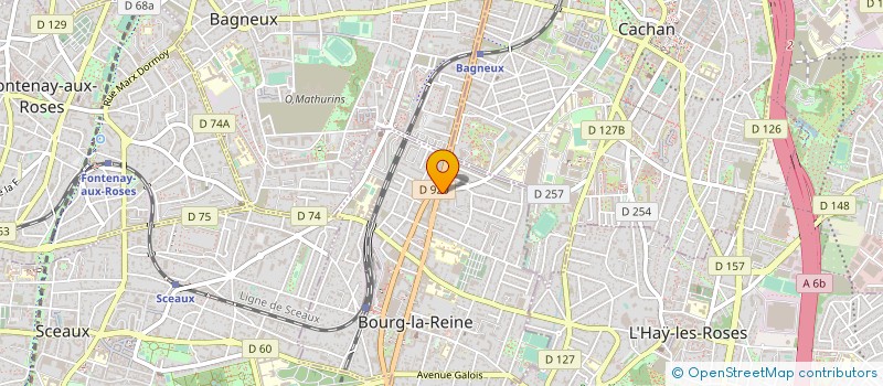 localisation de l'entreprise MONSIEUR SYLEMANE BA à BOURG-LA-REINE