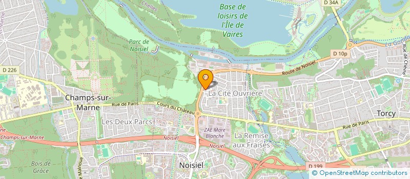 localisation de l'entreprise MONSIEUR SYLIANE TCHICAYA  NOISIEL