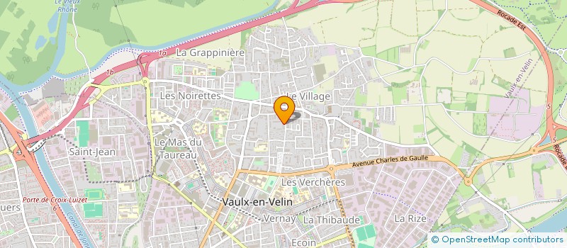 localisation de l'entreprise MONSIEUR SYLLA AMADOU  VAULX-EN-VELIN