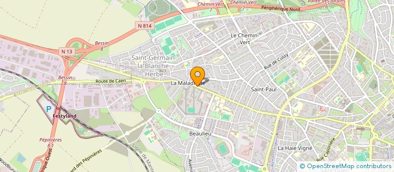 localisation de l'entreprise MONSIEUR SYLMI-SEBASTIEN DELANOE à CAEN