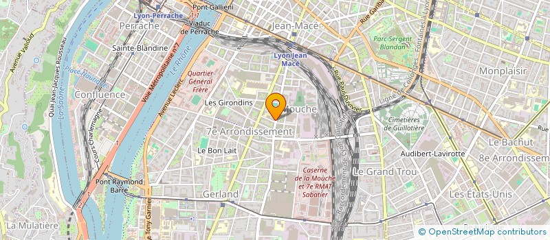 localisation de l'entreprise MONSIEUR SYLVAIN ABBALLE  LYON