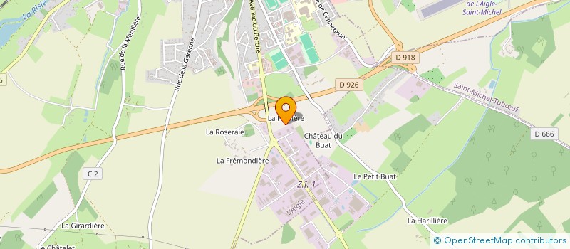 localisation de l'entreprise MONSIEUR SYLVAIN ADAM à ST SYMPHORIEN DES BRUYERES