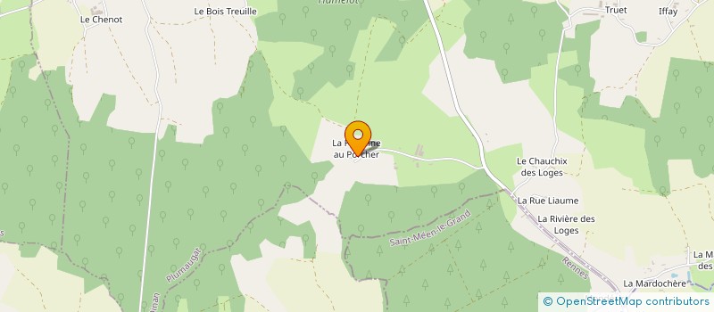 localisation de l'entreprise MONSIEUR SYLVAIN ADRIEN MARCE COLOMBEL  PLUMAUGAT