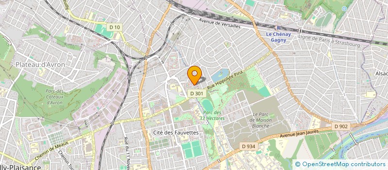 localisation de l'entreprise MONSIEUR SYLVAIN AKADIE à NEUILLY-SUR-MARNE