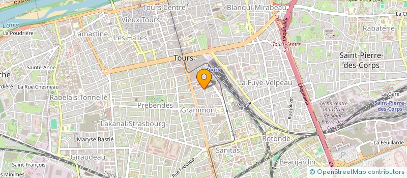 localisation de l'entreprise MONSIEUR SYLVAIN ALEMANY  TOURS