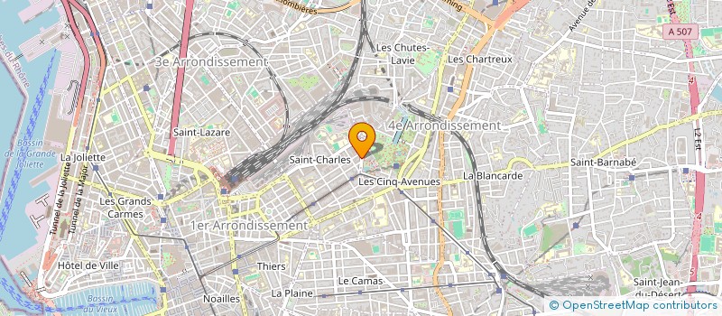 localisation de l'entreprise MONSIEUR SYLVAIN ALEXANDRE à MARSEILLE