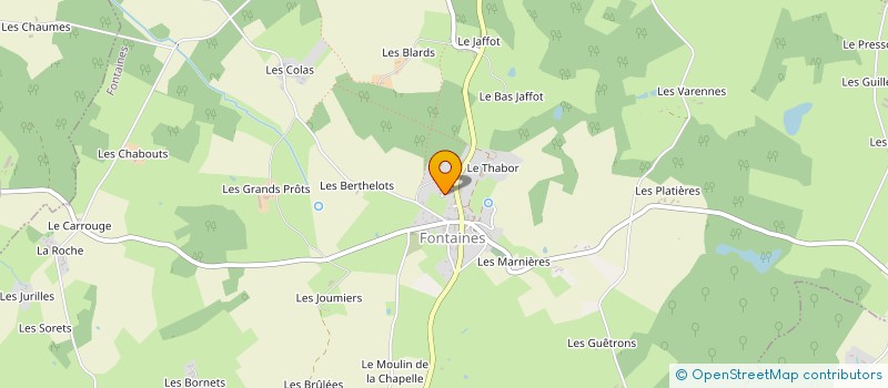 localisation de l'entreprise MONSIEUR SYLVAIN ALEXANDRE à FONTAINES