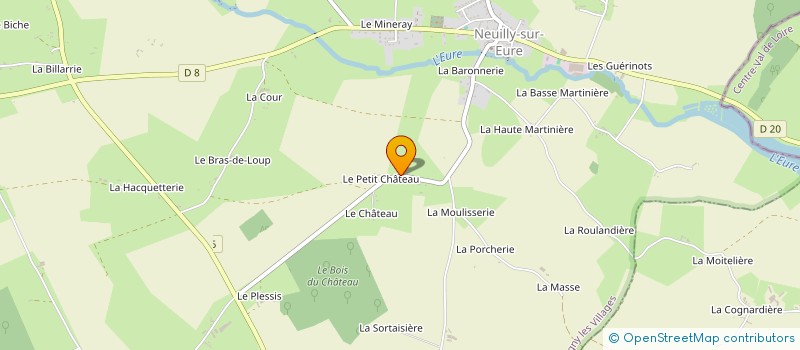 localisation de l'entreprise MONSIEUR SYLVAIN ALLAIN à LONGNY LES VILLAGES
