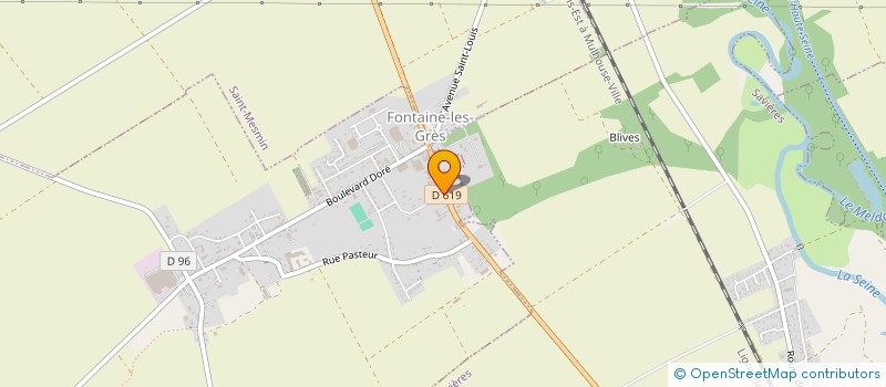 localisation de l'entreprise MONSIEUR SYLVAIN ALLARD  FONTAINE-LES-GRES