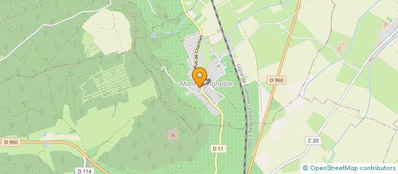 localisation de l'entreprise MONSIEUR SYLVAIN AMAND  MONT-LE-VIGNOBLE