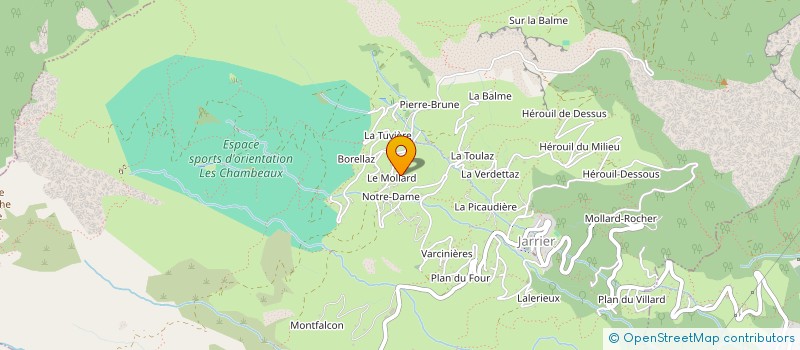 localisation de l'entreprise MONSIEUR SYLVAIN AMBROSETTO à JARRIER