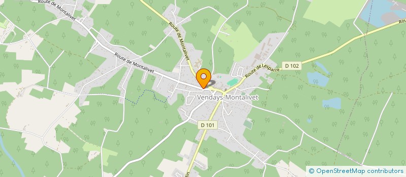 localisation de l'entreprise MONSIEUR SYLVAIN ANER  VENDAYS-MONTALIVET