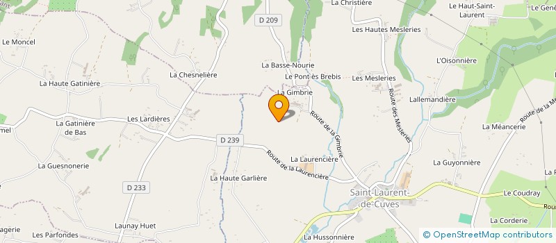localisation de l'entreprise MONSIEUR SYLVAIN ANFRAY à SAINT-LAURENT-DE-CUVES