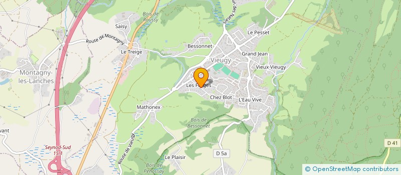 localisation de l'entreprise MONSIEUR SYLVAIN ANGELY à ANNECY