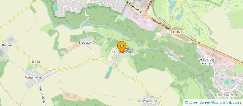 localisation de l'entreprise MONSIEUR SYLVAIN ANICHINI  MAGNY-LES-HAMEAUX