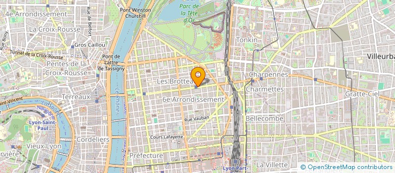 localisation de l'entreprise MONSIEUR SYLVAIN ANSELME  LYON