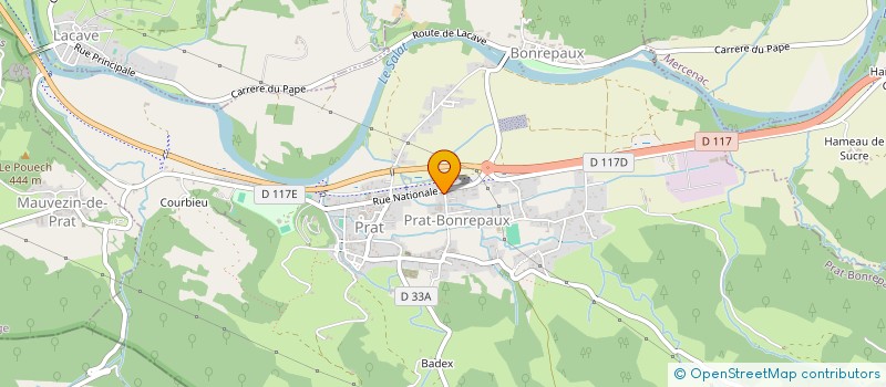localisation de l'entreprise MONSIEUR SYLVAIN ANTONAKIS à PRAT-BONREPAUX