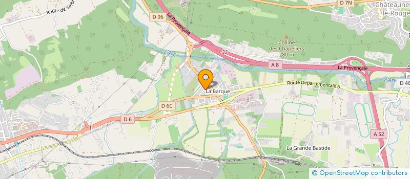 localisation de l'entreprise MONSIEUR SYLVAIN ARDIZZONI  FUVEAU